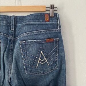 7 For All Mankind Indigo Denim Jeans